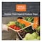 World Centric Fiber Trays, 7.1 x 9.1 x 0.7, Natural, Paper, 500PK TR-SC-4S-LFS - alternate 2